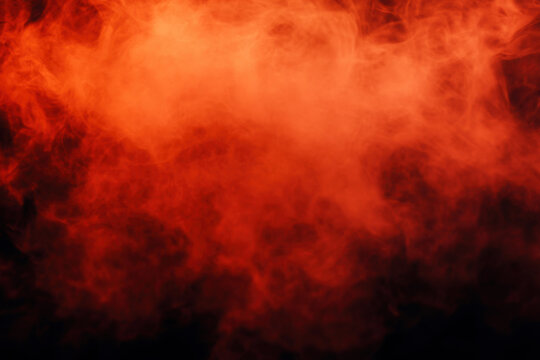 Abstract Dark Halloween Hell Fire Flyer