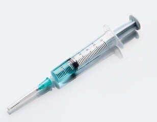 Fototapeta premium Medical Syringe Close-Up