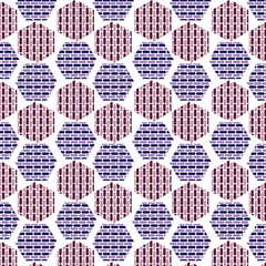 Seamless pattern with intricate, repeating designs for a continuous look. Perfect for textiles, wallpapers, packaging, and digital projects, adding style and versatility to various creative