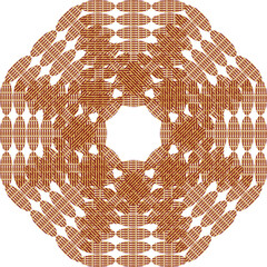Seamless pattern with intricate, repeating designs for a continuous look. Perfect for textiles, wallpapers, packaging, and digital projects, adding style and versatility to various creative