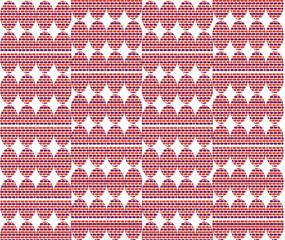 Seamless pattern with intricate, repeating designs for a continuous look. Perfect for textiles, wallpapers, packaging, and digital projects, adding style and versatility to various creative