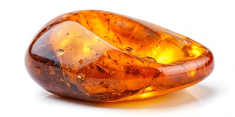Amber Stone Close-up, Macro, Resin, Gemstone