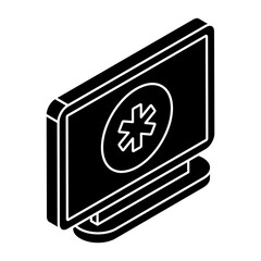 Trendy vector design of online healthcare 