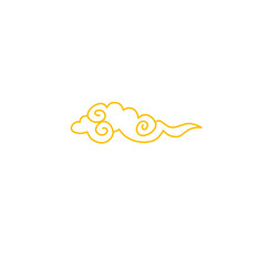 Chinese Cloud Vector