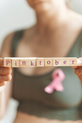 Pinktober Breast Cancer Day concept