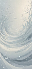Abstract snowstorm, phone wallpaper, phone background