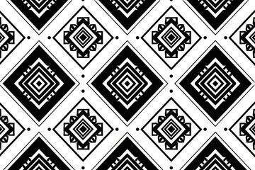 African geometric pattern for design prints  vector illustration.