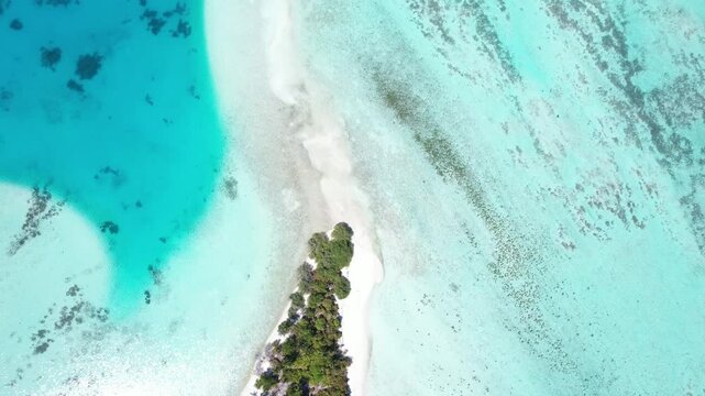 Maldives island White Sandy Beach