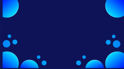 Abstract Blue Gradient Background Design Vector Template Backgrounds