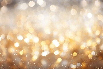 Fototapeta premium Sparkling glittering bokeh lights background. Concept for Christmas holiday, celebration, New Year's Eve