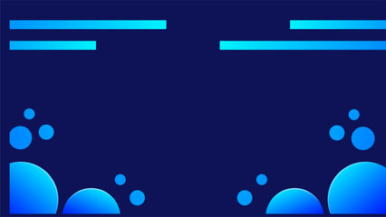 Abstract Blue Gradient Background Design Vector Template Backgrounds