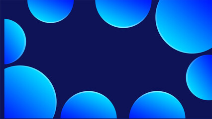 Abstract Blue Gradient Background Design Vector Template Backgrounds
