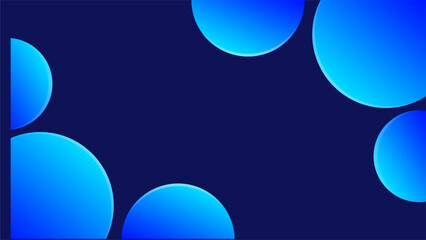 Abstract Blue Gradient Background Design Vector Template Backgrounds