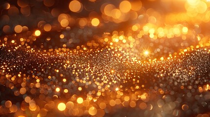 Shimmering sequin texture gold with light reflecting off small metallic discs creating a glamorous and sparkling surface perfect for fashion or festivethemed designs