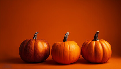 Obraz premium pumpkin background