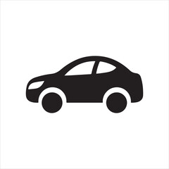 Fototapeta premium Jeep car silhouette vector image 