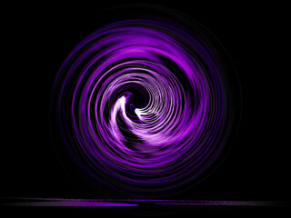 Abstract Purple Spiral