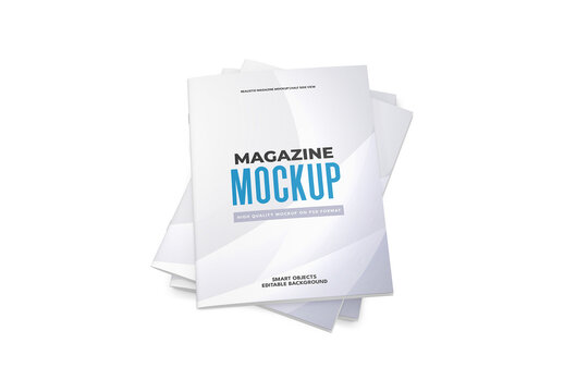Closed Magazine Mockup