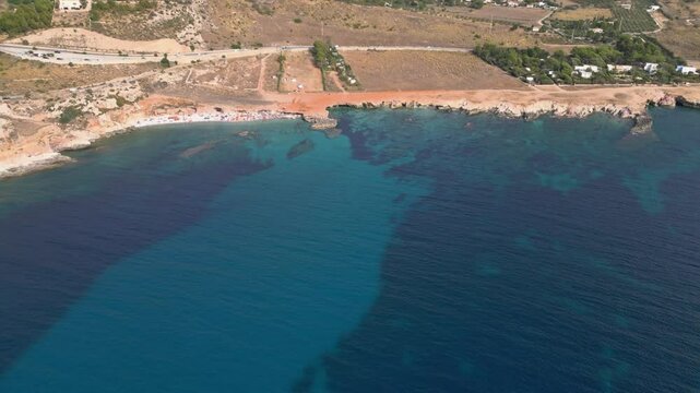 Macari Bay. Pristine sea. Immersed in nature. Dream Sicily.