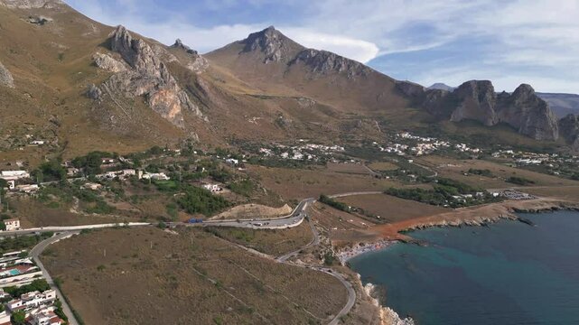 Macari Bay. Pristine sea. Immersed in nature. Dream Sicily.