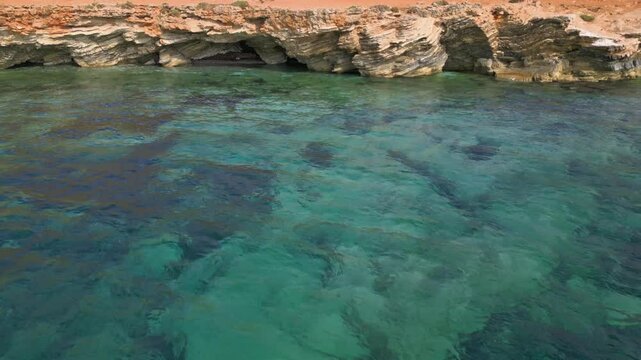 Macari Bay. Pristine sea. Immersed in nature. Dream Sicily.