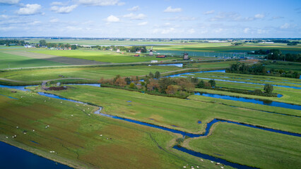 Windm&uuml;hle Windpumpe Holland Niederlande 