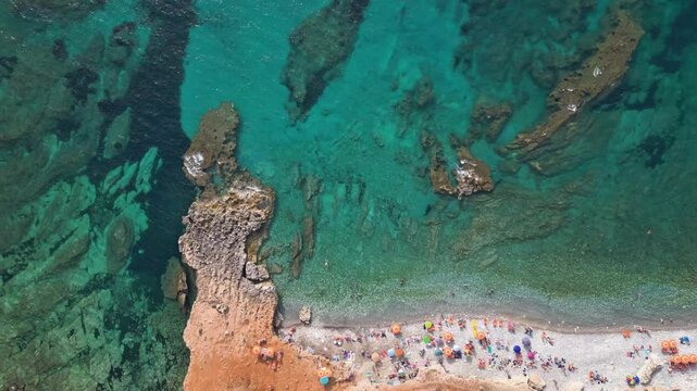 Macari Bay. Pristine sea. Immersed in nature. Dream Sicily.