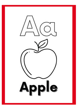 a for apple
