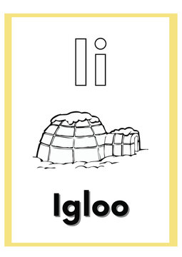 i for igloo