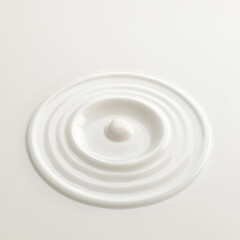 Obraz premium white liquid splash