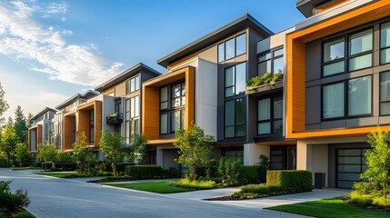 Advanced Modern Townhouses and Villas Showcasing Investment Opportunities in the Real Estate Market