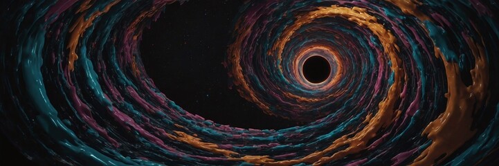 abstract art, surreal art, digital art, psychedelic art, cosmic art, space art, galaxy art, nebula art, black hole art, cosmic vortex, abstract background, psychedelic background