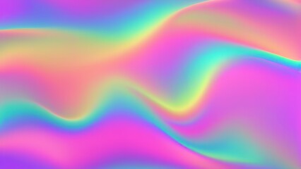 Obraz premium A vibrant, abstract background featuring flowing pastel colors in shades of pink, blue, and green.