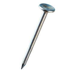 nail on transparent background.