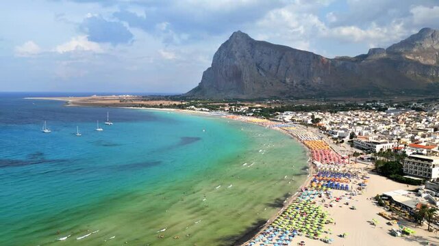 San Vito lo Capo Bay. Pristine sea and art. Immersed in nature and ancient history. Dream Sicily.
