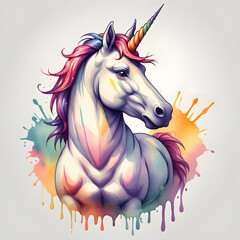 Unicorn Fantasy Illustration
