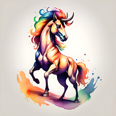 Fantasy Colorful Horse