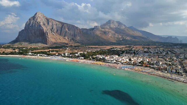 San Vito lo Capo Bay. Pristine sea and art. Immersed in nature and ancient history. Dream Sicily.