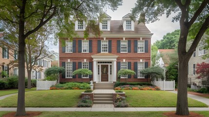 Obraz premium mansion in the park