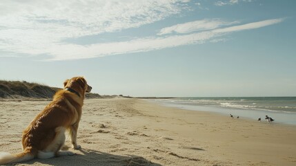 person walking dog