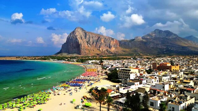 San Vito lo Capo Bay. Pristine sea and art. Immersed in nature and ancient history. Dream Sicily.