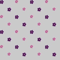 seamless pattern with flowers
