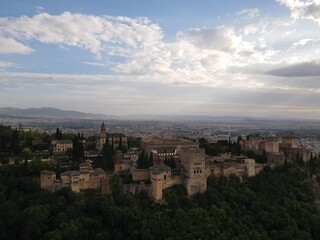Fototapeta premium Alhambra Drone 5