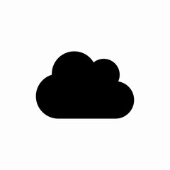 cloud data icon sign vector