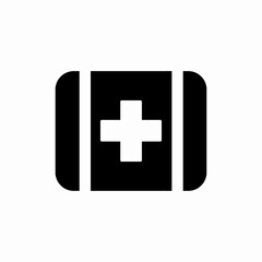 first aid kit icon sign vector