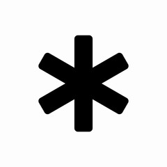 hospital emergency symbol icon sign vector