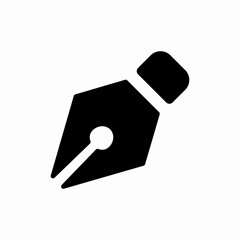 ink pen icon sign vector