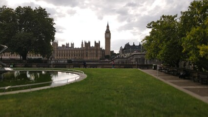 Fototapeta premium Big Ben Drone 3