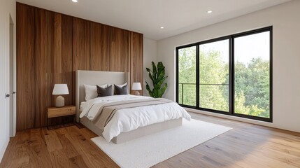 Modern Minimalist Bedroom Interior Design