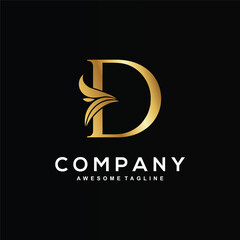 Letter D logo design for your business